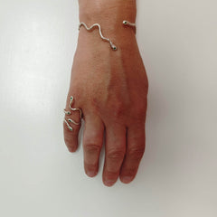 Ophis Cuff Bracelet - Athenart 