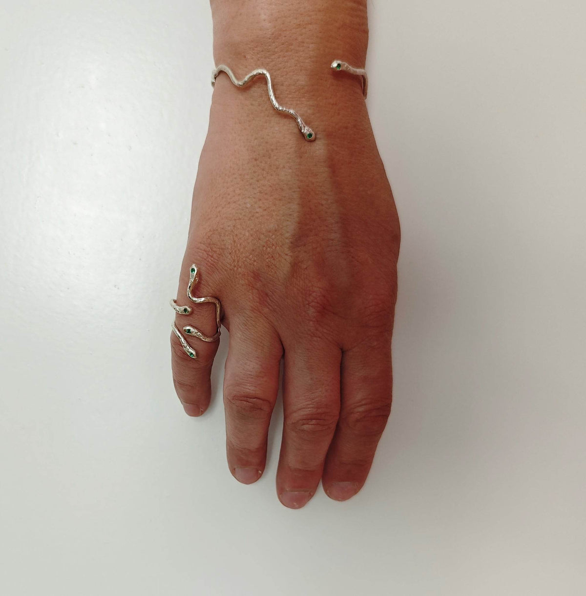 Ophis Cuff Bracelet - Athenart 