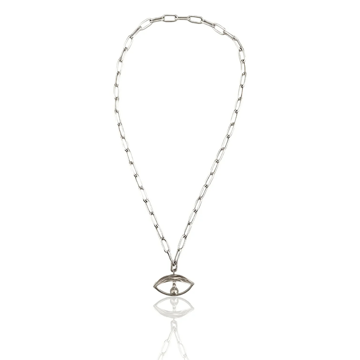Argus Eye Necklace – Silver 925 | Protective Symbol Pendant - Athenart 