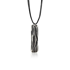 Unisex Storyfold silver Pendant - Athenart 