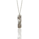 Unisex Storyfold silver Pendant - Athenart 