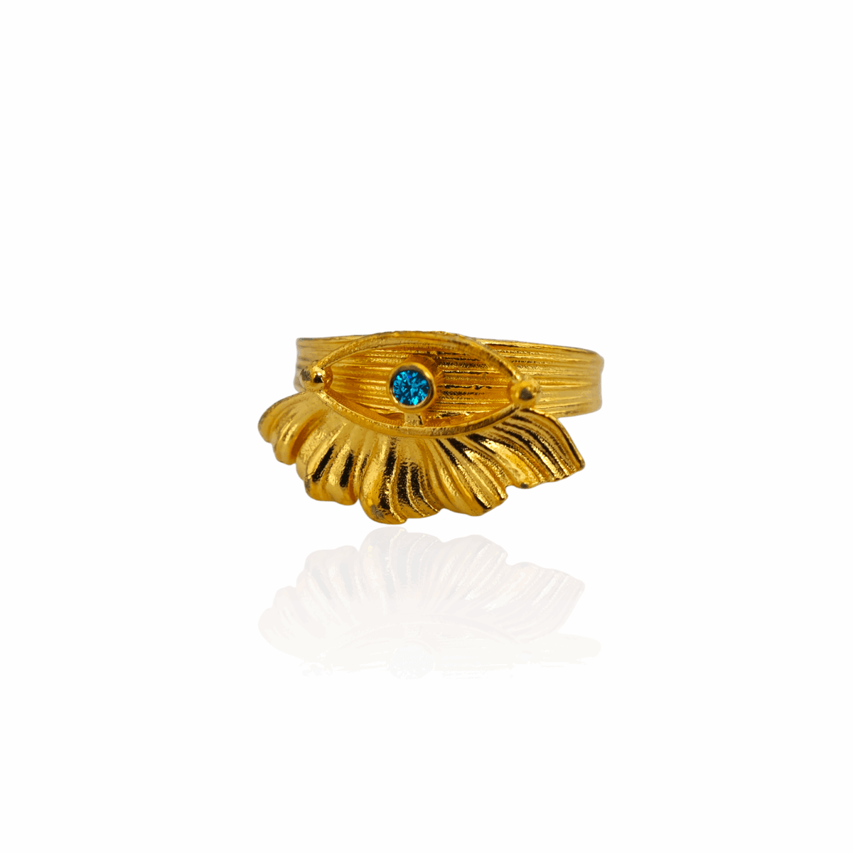 Mini Argus Evil Eye Ring - Athenart 