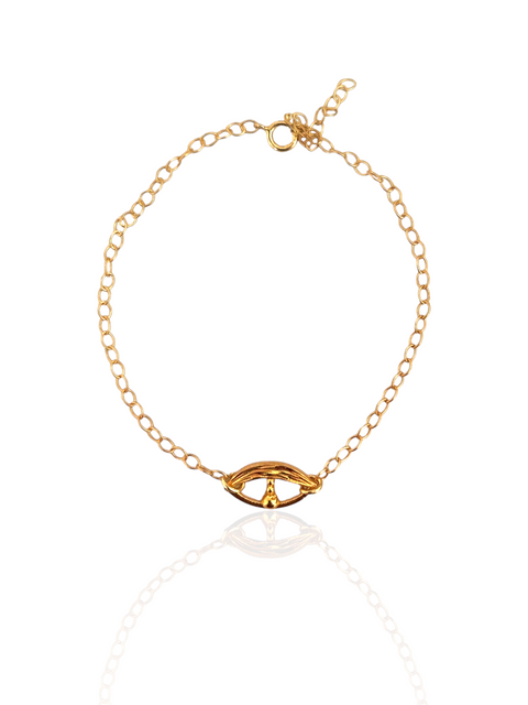 Argus – Tiny Eye Chain Bracelet