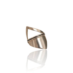 Geometric Shield Ring - Athenart 