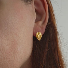 ATHENART GREEK JEWELRY STUD EARRINGS 