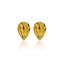 Large Drop Peplos Studs - Athenart 