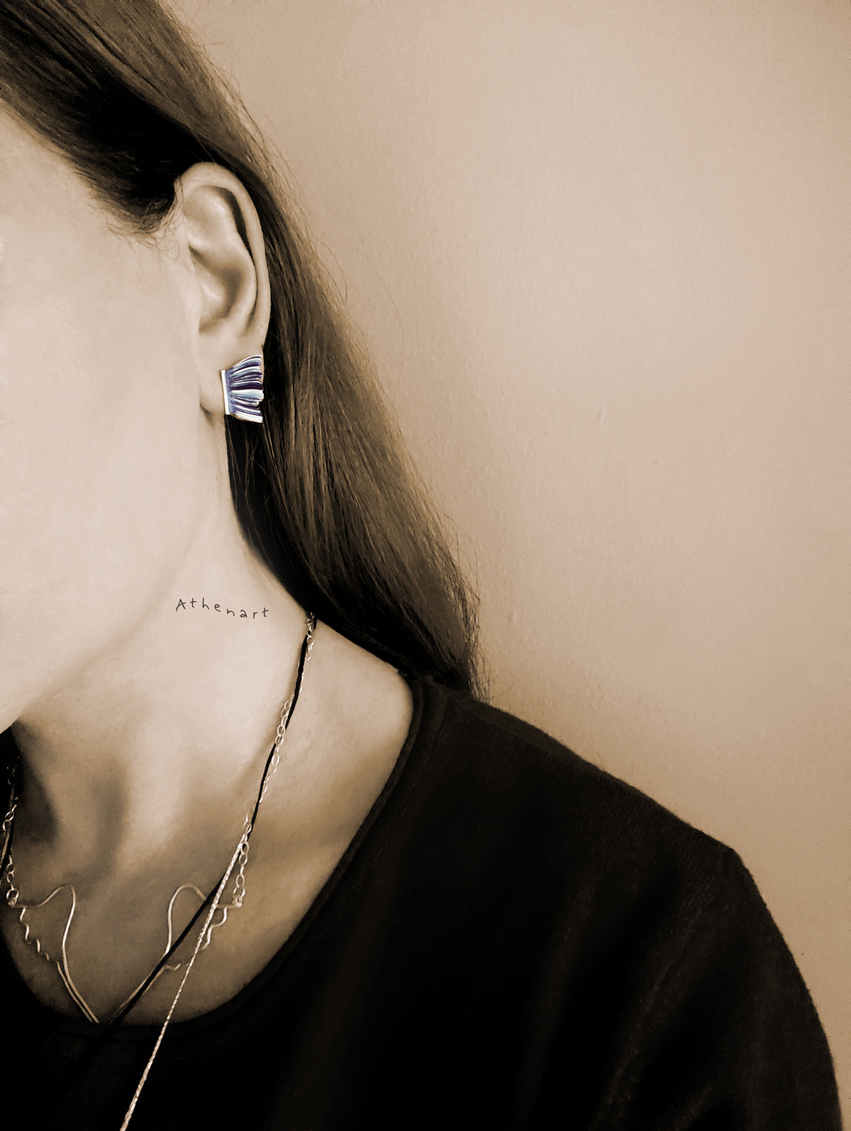 Wing of Psyche Studs