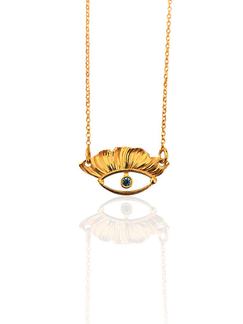 Small Argus Eye Necklace - Delicate Guardian | Athenart - Athenart 