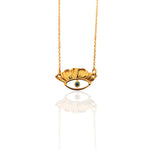 Small Argus Eye Necklace - Delicate Guardian | Athenart - Athenart 