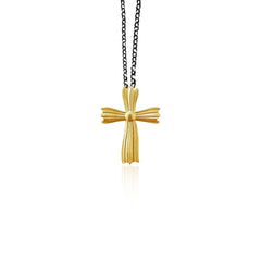Fustanela Medium Cross Pendant - Athenart 
