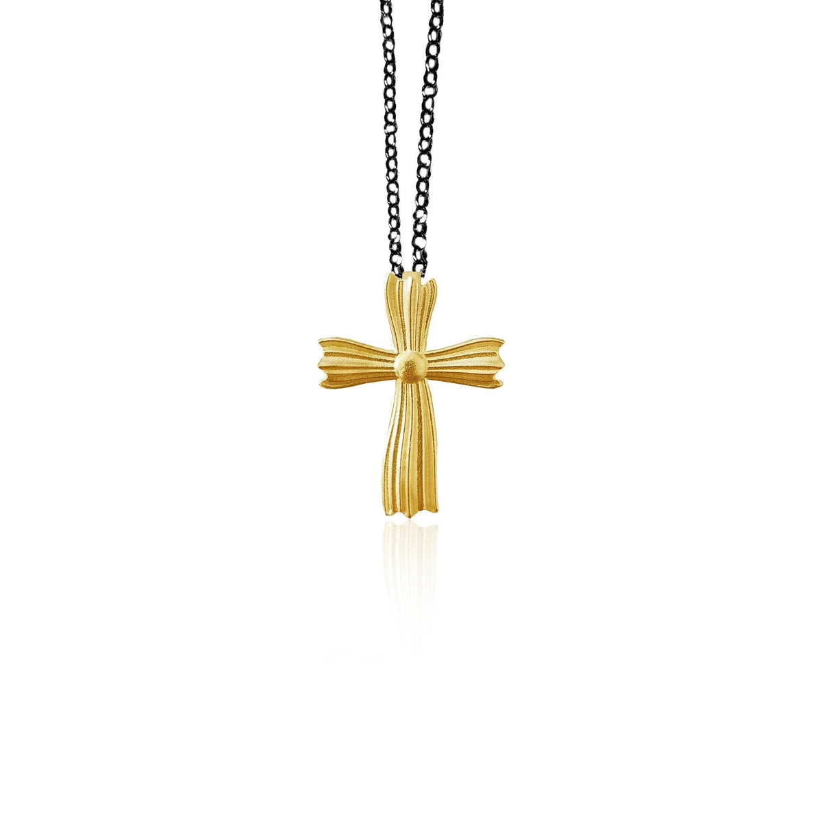 Fustanela Medium Cross Pendant - Athenart 