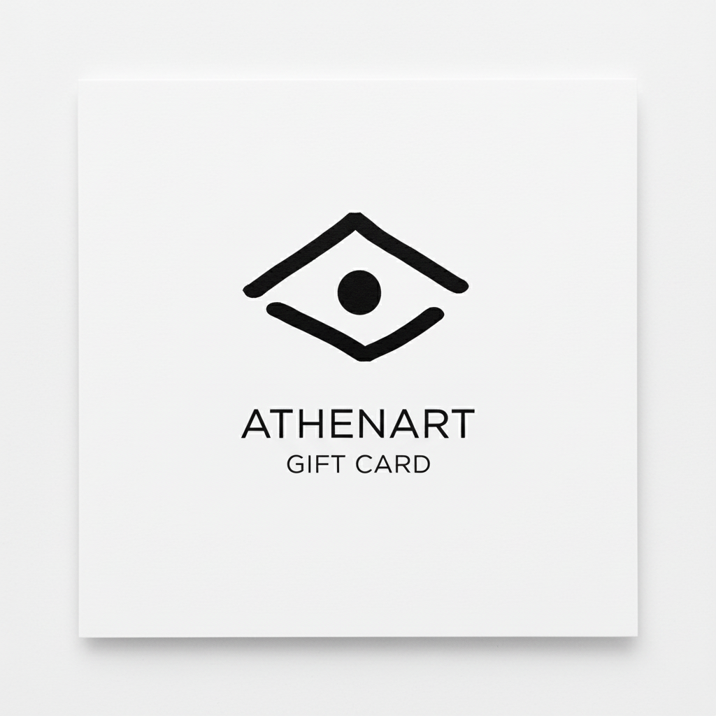 ok I want it square white and  the logo black and the color of the gift card keep it as it is also take off the brochure 