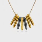 Video with moving Athenart's Oval charm necklace 