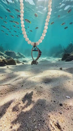 Sea-inspired Silver 925 fish necklace handmade in Athens