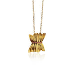 Double Fustanela Charm Necklace - Athenart 