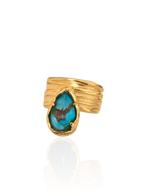 Athenais Turquoise Naias Ring