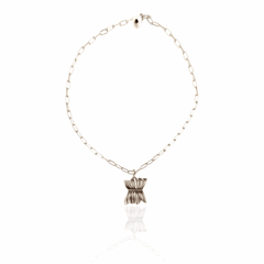 Elegant Silver charm necklace - Athenart 
