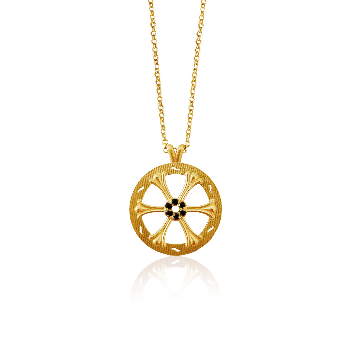 Wheel of Fortune Amulet Necklace