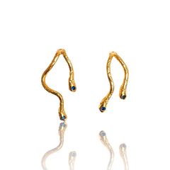 Serpent Gaze Earrings - Athenart 