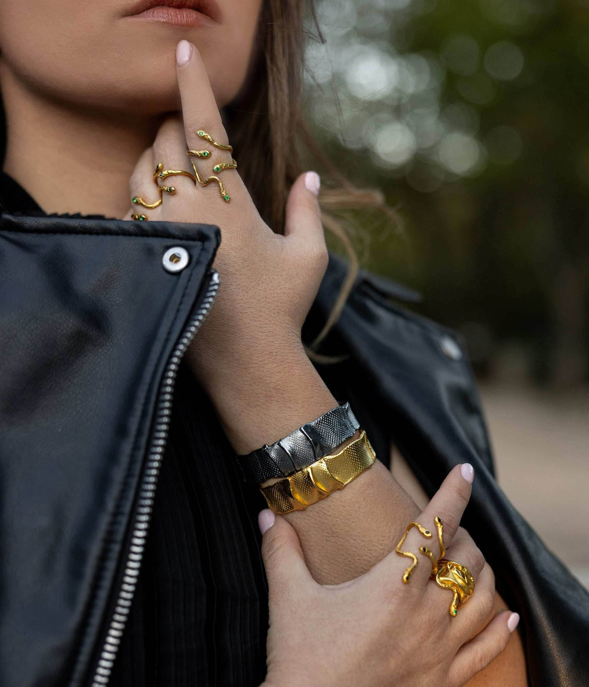 Wave Cuff Bracelet - Athenart 