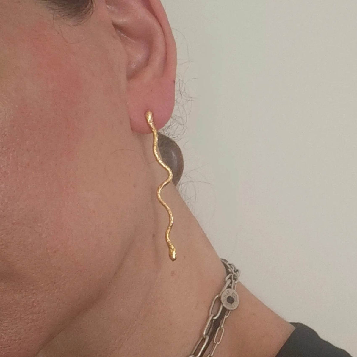 Ophis Earrings - Athenart 
